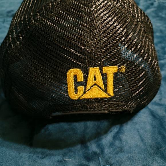 Caterpillar Logo Caps in Red, Black, and Olive - Picture 4 of 16